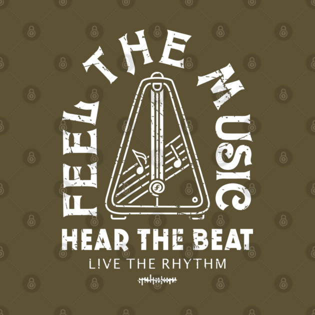 Live the Rhythm. Dark Metronome by filiposwear