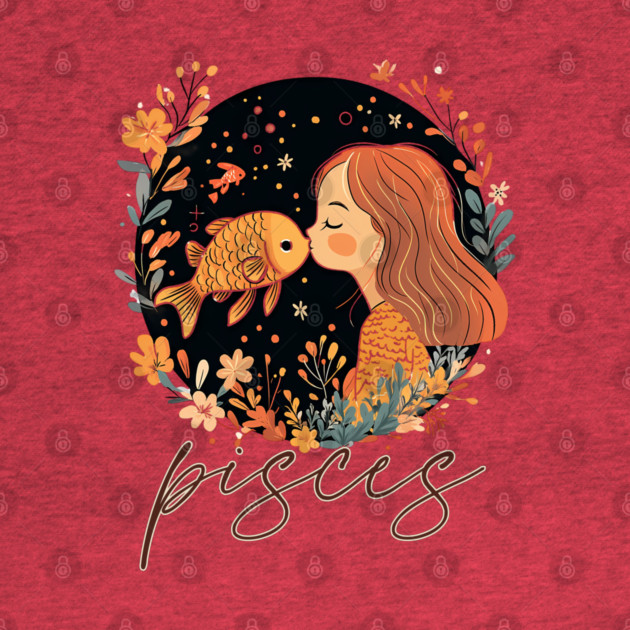 ♓ Dreamy & Intuitive | Bohemian Pisces Zodiac Art by TuncGK
