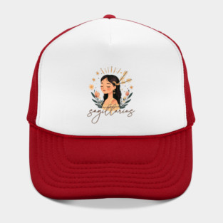 ♐ Free-Spirited & Adventurous | Bohemian Sagittarius Zodiac Art Hat