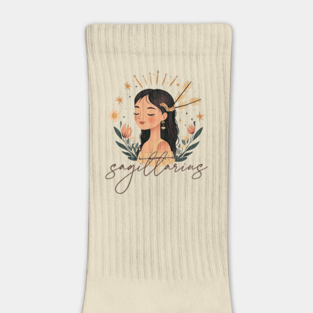 ♐ Free-Spirited & Adventurous | Bohemian Sagittarius Zodiac Art by TuncGK