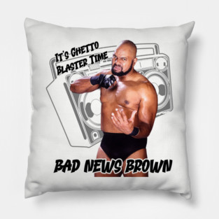 It's Ghetto Blaster Time Fool Pillow