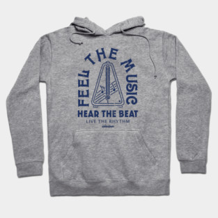 Live the Rhythm. Light Metronome Hoodie