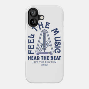 Live the Rhythm. Light Metronome Phone Case