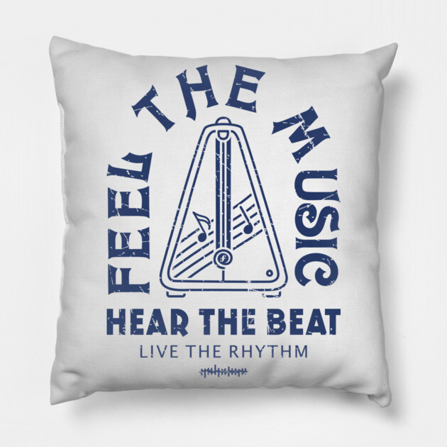 Live the Rhythm. Light Metronome Pillow by filiposwear