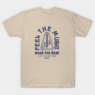 Live the Rhythm. Light Metronome T-Shirt