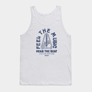Live the Rhythm. Light Metronome Tank Top