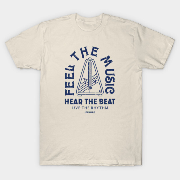 Live the Rhythm. Light Metronome T-Shirt by filiposwear