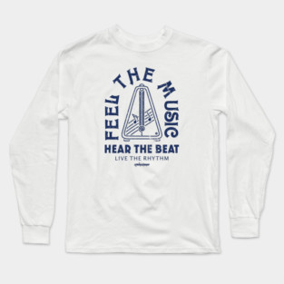 Live the Rhythm. Light Metronome Long Sleeve T-Shirt