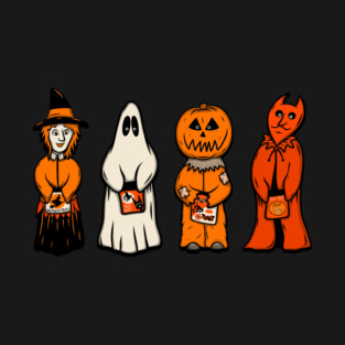 Halloween Night Trick or Treaters T-Shirt