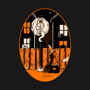 Trick or Treating Witch T-Shirt