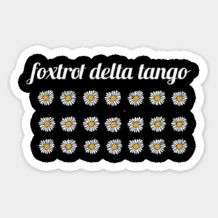 Foxtrot-Delta-Tango Sticker