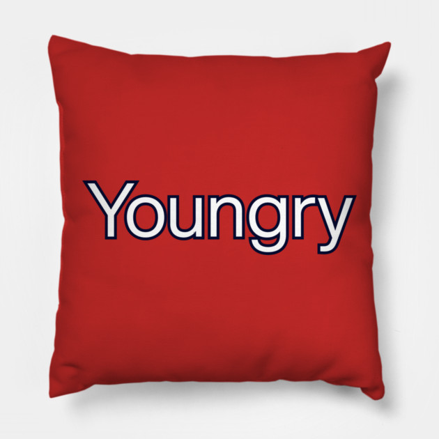 Youngry Pillow by Litehouse Tees