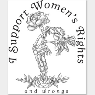 I Support Women's Rights Posters and Art