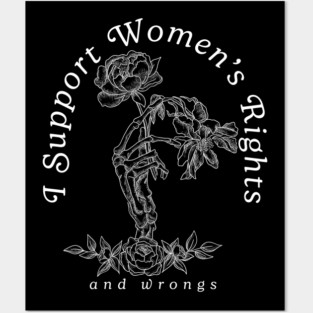 I Support Women's Rights Posters and Art