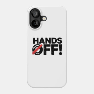 Hands Off My Social Security & Medicare Protest 2025 Phone Case
