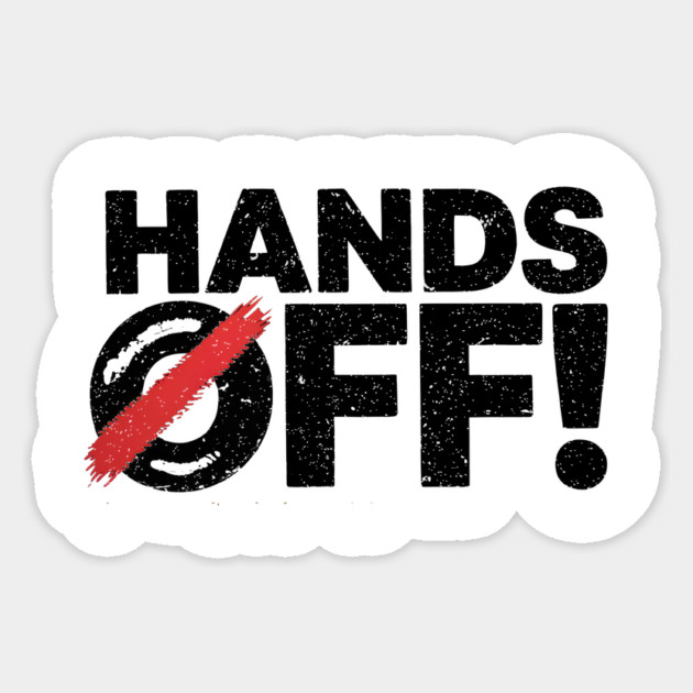 Hands Off My Social Security & Medicare Protest 2025 Sticker by ArtistTee ⭐⭐⭐⭐⭐