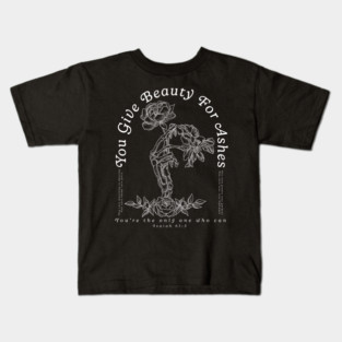 Beauty for Ashes Kids T-Shirt