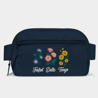 Retro Foxtrots Deltas Tangos Flower Bag