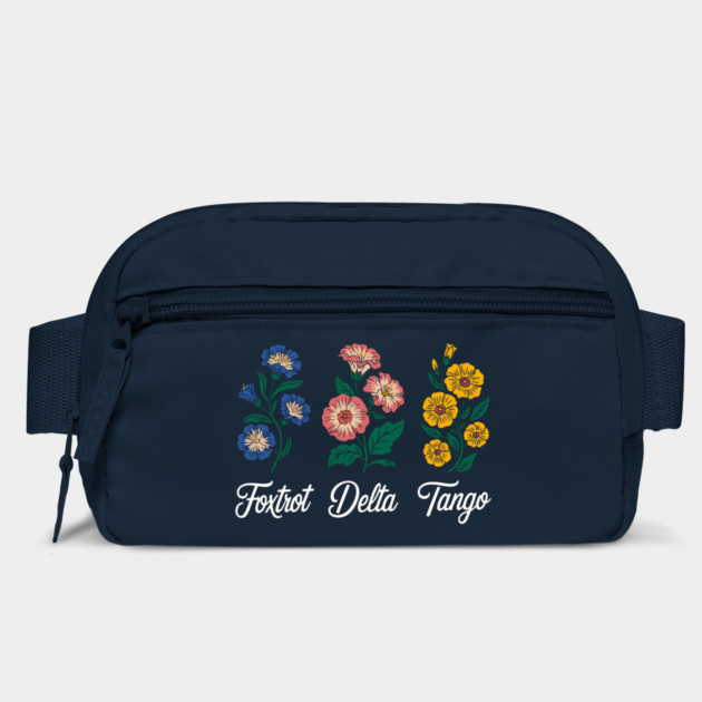 Retro Foxtrots Deltas Tangos Flower by Creatifly Graphic Tees