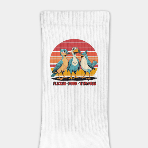 Flicker-Dodo-Titmouse by JessArty