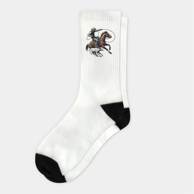 Cowboy Round Up Socks by BA