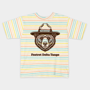 Foxtrot-Delta-Tango Kids T-Shirt