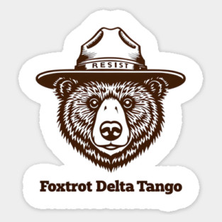 Foxtrot-Delta-Tango Sticker