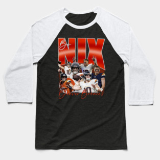Bo Nix Baseball T-Shirt