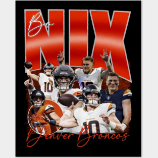 Bo Nix Posters and Art