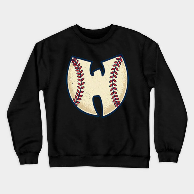 Wu-Tang Baseball Tee - Clan's Grand Slam Style Crewneck Sweatshirt by OUTFITPAW