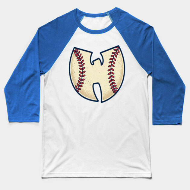 Wu-Tang Baseball Tee - Clan's Grand Slam Style Baseball T-Shirt by OUTFITPAW