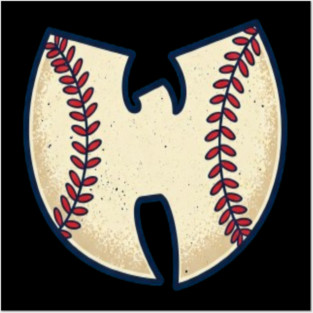 Wu-Tang Baseball Tee - Clan's Grand Slam Style Posters and Art