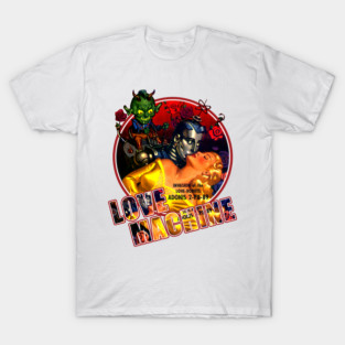 The Adonis Love Machine- Invasion of Love Robots T-Shirt