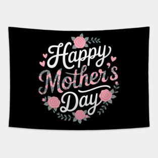 Happy Mothers Day Tapestry