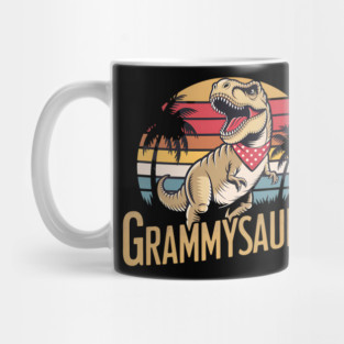 Grammysaurus T Rex Dinosaur Grammy Saurus Mother's Day Mug