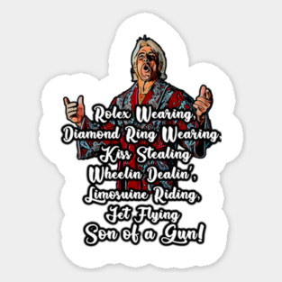 Ric Flair Sticker