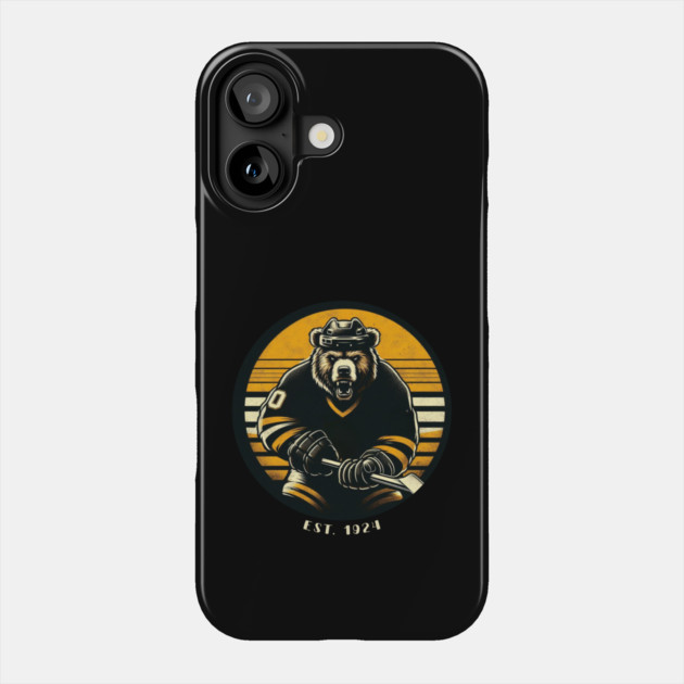Bruisin' Bear Club – Est. 1924 Phone Case by Ben's Store 1