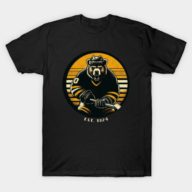 Bruisin' Bear Club – Est. 1924 T-Shirt by Ben's Store 1