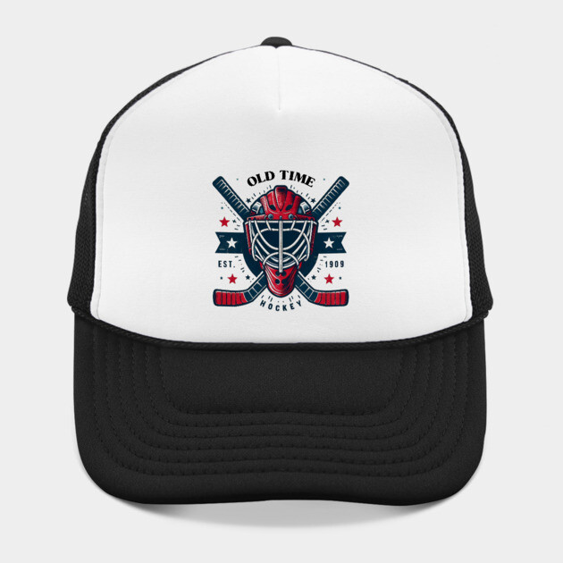 Vintage Mask & Sticks Hockey Design – Est. 1909 by Ben's Store 1