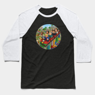 Minecraft Parody Baseball T-Shirt