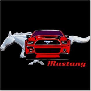 Mustang Posters and Art