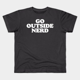 Go Outside Nerd Baby Billy BJ Righteous Gemstones Kids T-Shirt