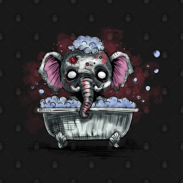 Zombie Elephant in a Bathtub by H. R. Sinclair
