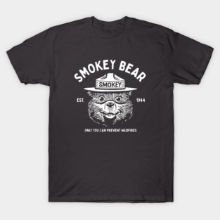 OFFICIALLY LICENSED Smokey Bear Vintage Logo T-Shirt
