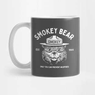 OFFICIALLY LICENSED Smokey Bear Vintage Logo Mug