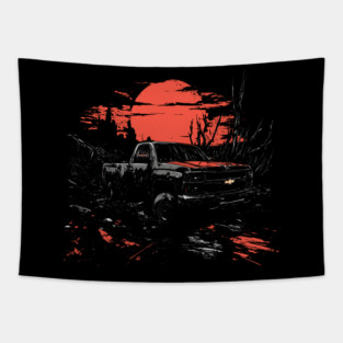Silverado Apocalypse Tapestry