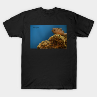 Highing Fish - Weed Design T-Shirt