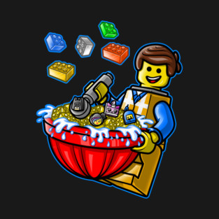 LEGO Brix Cereal Stickers! T-Shirt