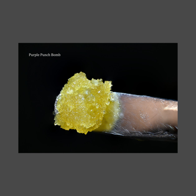 Purple Punch Bomb Dab - Weed Design by MrGreenGenes420