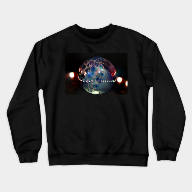 Glass Paperweight - Art Glass Crewneck Sweatshirt by MrGreenGenes420